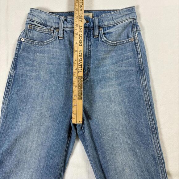 Madewell Jeans Womens Size 26 Blue Hi Rise Flare Vintage Y2K Denim Retro Bootcut - Picture 8 of 11
